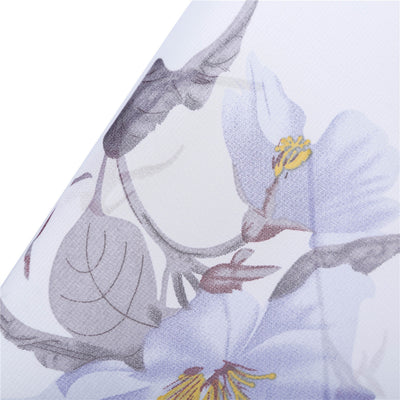 Simple Orchid Printing Vacation Beach Bikini Cardigan Chiffon Sunscreen Jacket