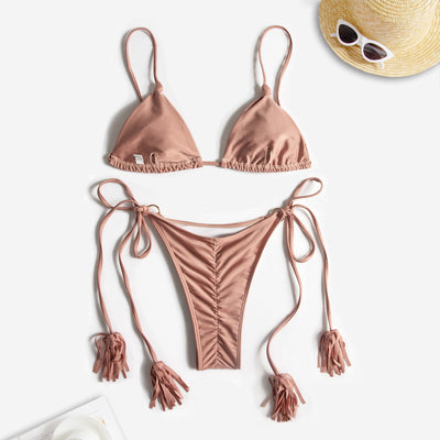 Bikini Sexy Bikini Swimsuit Sexy Rope Swimming Pool Swimsuit