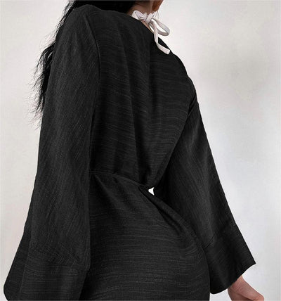 Beach Cover Up Thin Outer Match V Neck Beach Cover Up Beach Vacation Sun Protection Blouse