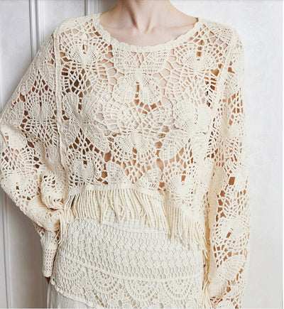 Women Spring And Autumn Solid Color Long Sleeve Blouse