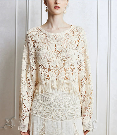 Women Spring And Autumn Solid Color Long Sleeve Blouse