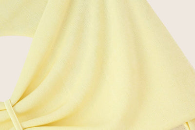 Women Clothing French Simple Sexy Backless Beads Dress