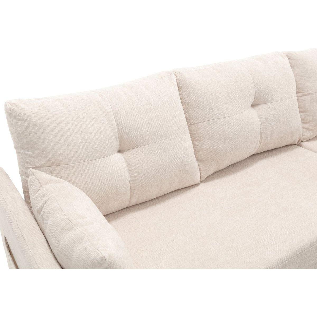 Modular Sectional Sofa L Shaped Modular Couch with Reversible Chaise Modular Sofa Sectional Couch with Storage Seats