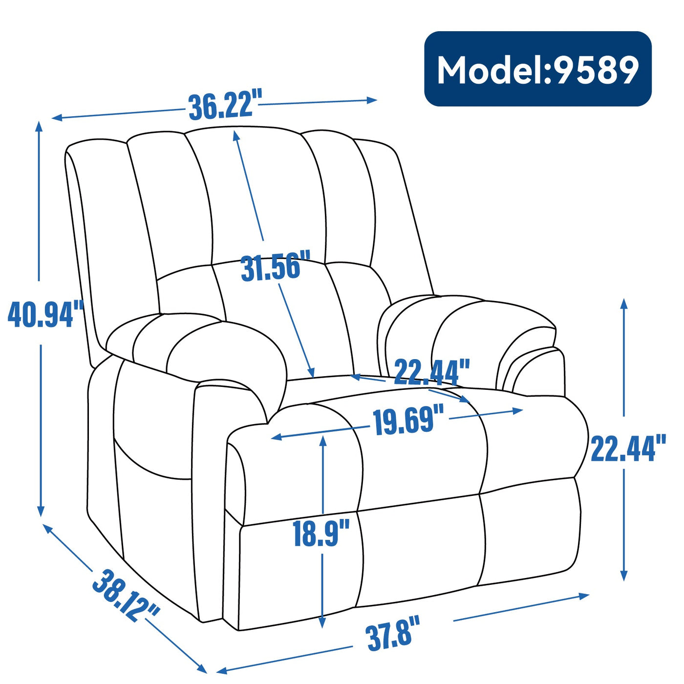 Dual Motor Heat Massage Infinite Position Up to 350 LBS Electric Power Lift Recliners with Power-Remote, Medium-firm and Heavy Duty, Light Grey