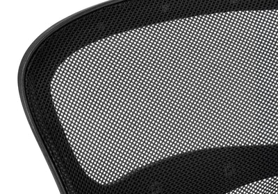 Office Chair, Adjustable Height, Swivel, Ergonomic, Armrests, Computer Desk, Work, Juvenile, Black Mesh, Black Metal, Contemporary, Modern