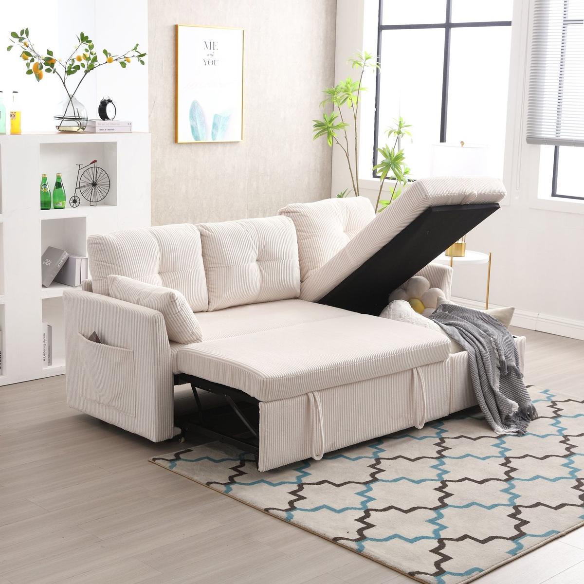 Modular Sectional Sofa L Shaped Modular Couch with Reversible Chaise Modular Sofa Sectional Couch with Storage Seats