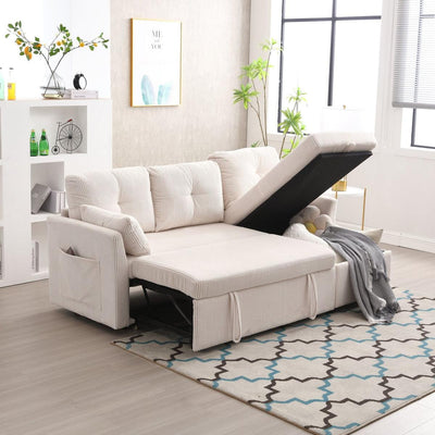 Modular Sectional Sofa L Shaped Modular Couch with Reversible Chaise Modular Sofa Sectional Couch with Storage Seats