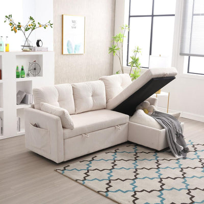Modular Sectional Sofa L Shaped Modular Couch with Reversible Chaise Modular Sofa Sectional Couch with Storage Seats