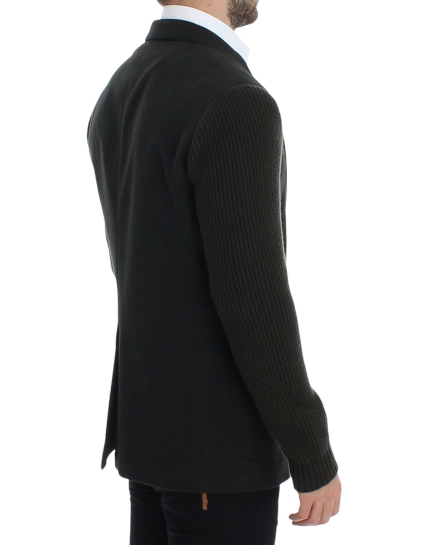 Dolce & Gabbana Green cashmere two button blazer