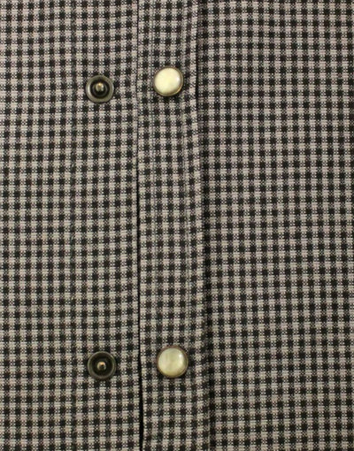 Costume National Gray linen casual shirt