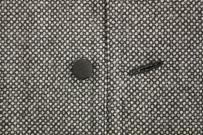 Dolce & Gabbana Gray Cotton Blend Logo Vest Gilet Weste