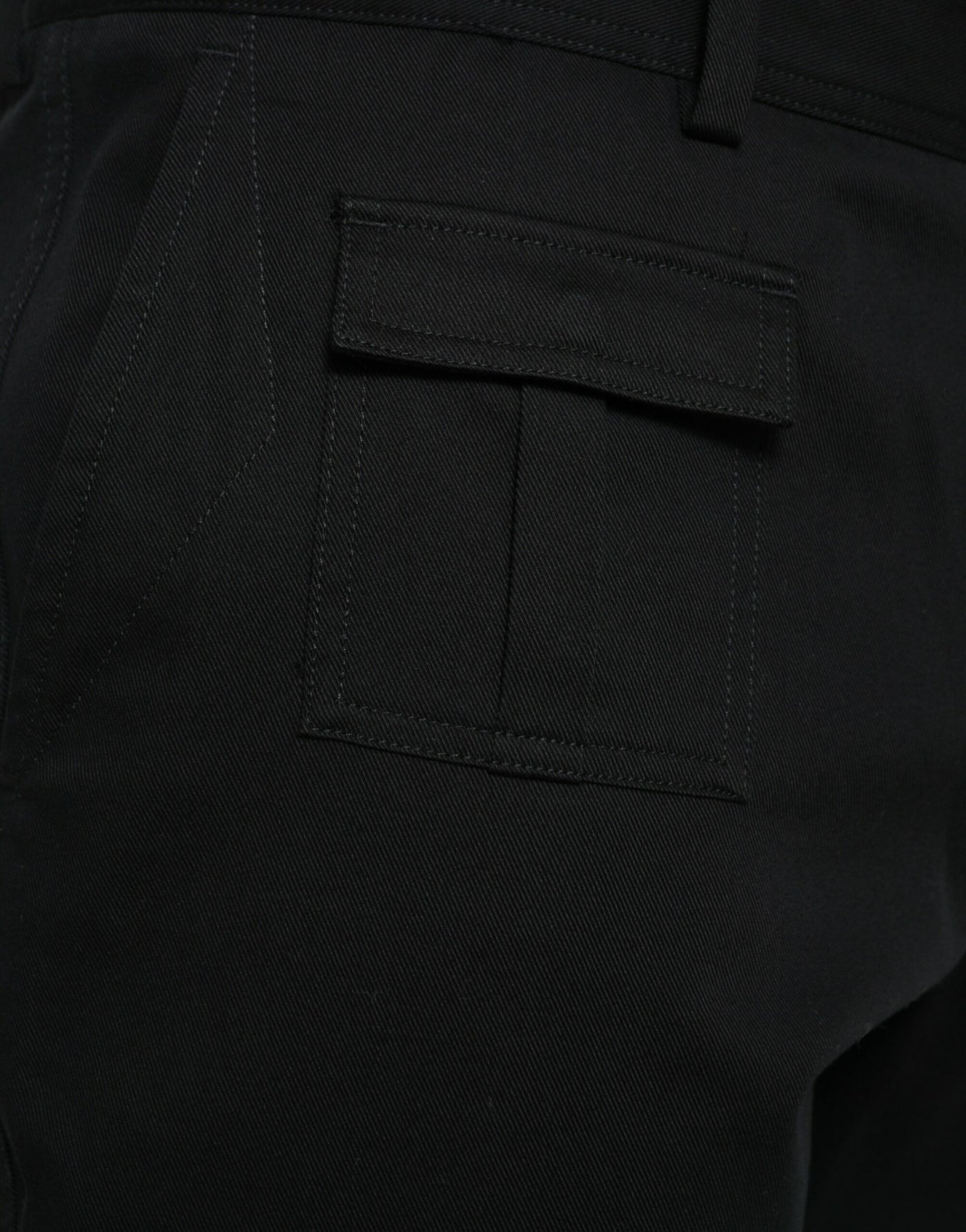 Dolce & Gabbana Black Gray slim Cotton Denim Jeans