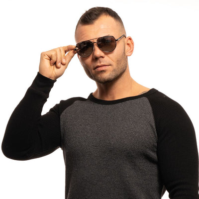 Guess Gray Men Sunglass