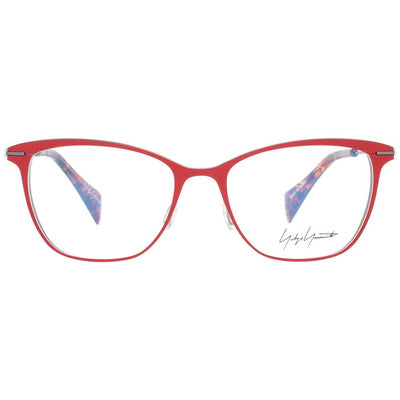 Yohji Yamamoto Red Women Glasses Frame