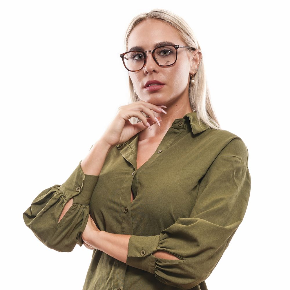 Lozza Brown Plastic Glasses (Frames)