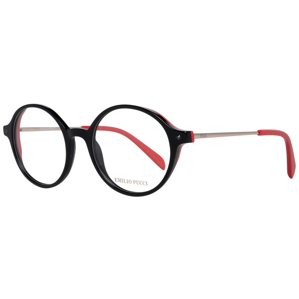 Emilio Pucci Black Plastic Glasses (Frames)