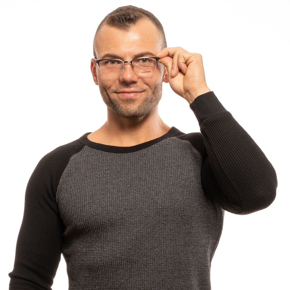 Zadig & Voltaire Gray Metal Glasses (Frames)