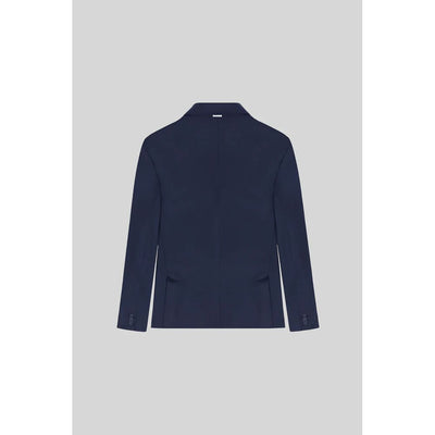 People Of Shibuya Blue Polyester Men's Lightweight Jacket