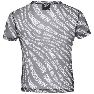 Comme Des Fuckdown Black Polyester Women T-Shirt