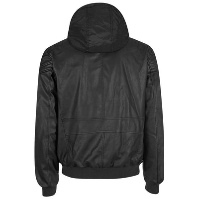 Yes Zee Black Polyethylene Men's Jacket