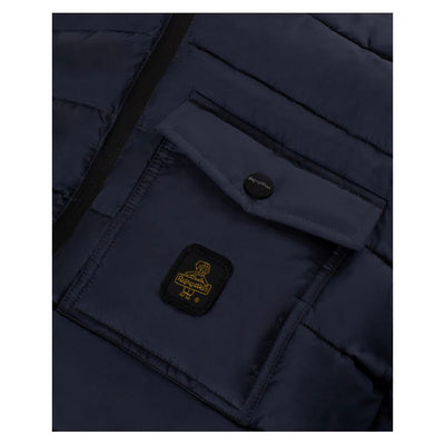 Refrigiwear Blue Nylon Men Jacket