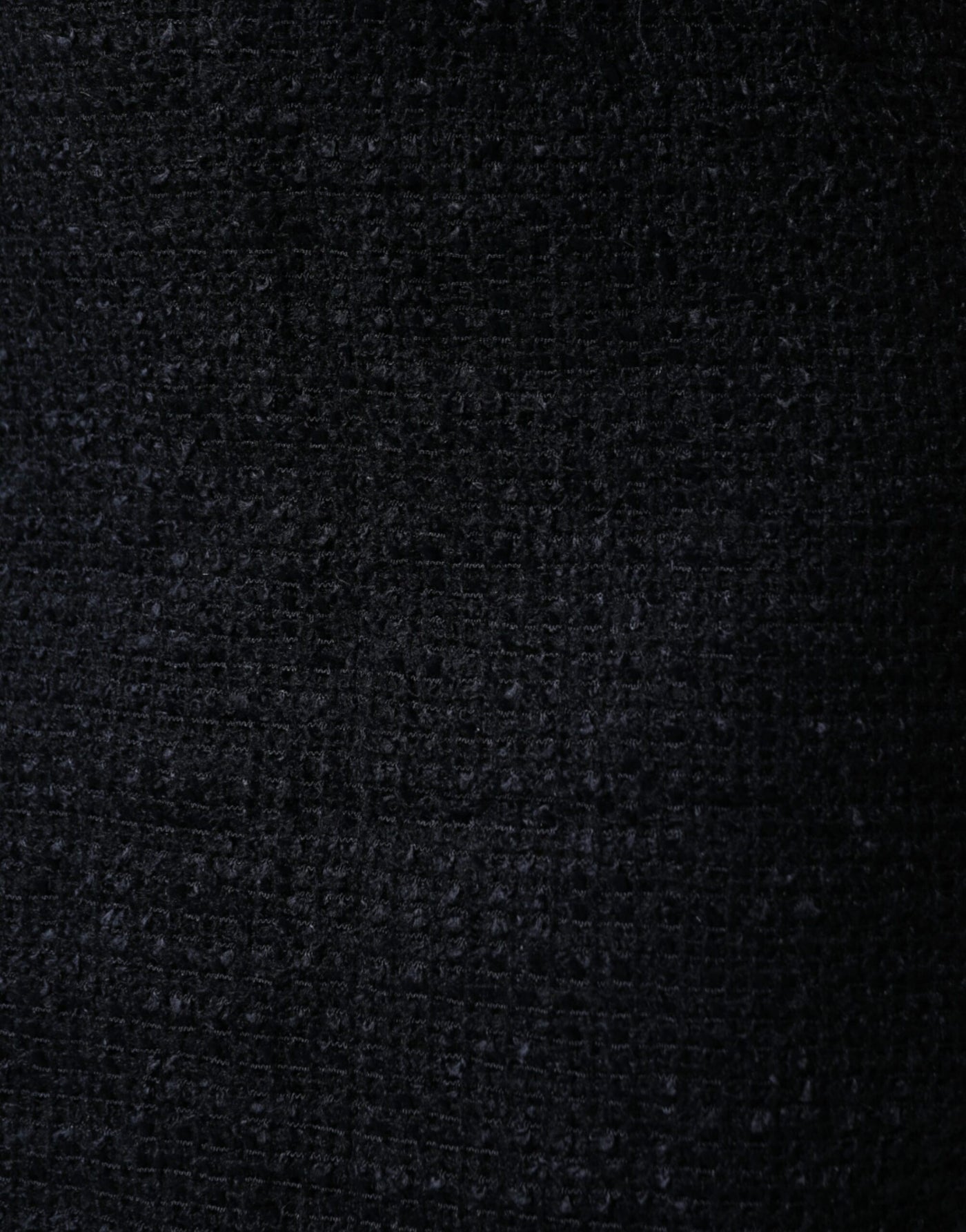 Dolce & Gabbana Black Virgin Wool Pencil Cut Midi Skirt