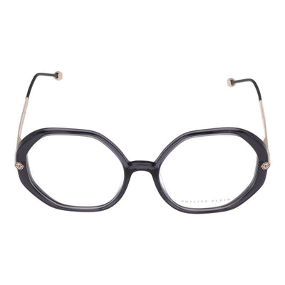 Philipp Plein Gray Cellulose Acetate Glasses (Frames)