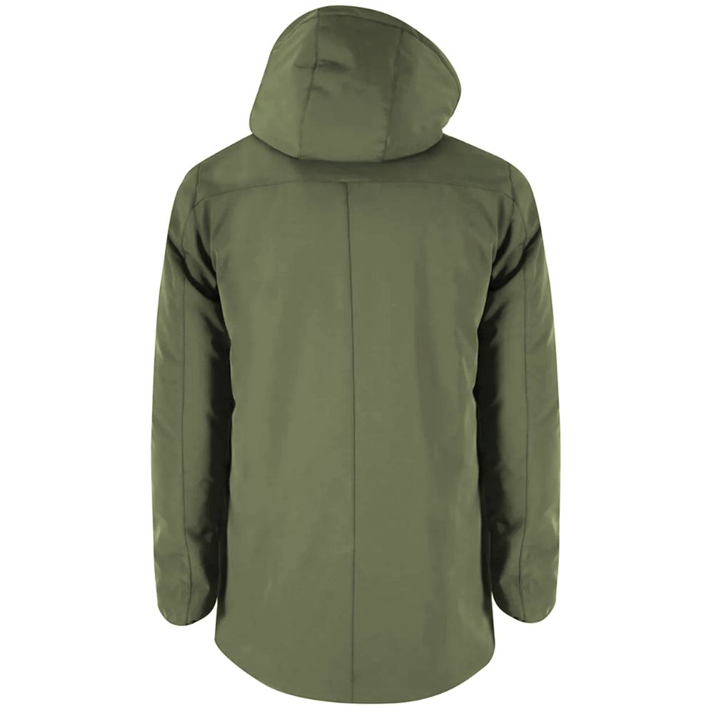 Yes Zee Green Nylon Men Jacket