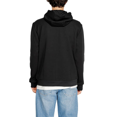 EA7 Emporio Armani Black Polyester Hoody