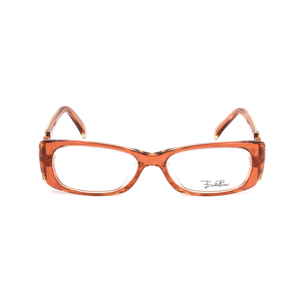 Emilio Pucci Orange Plastic Glasses (Frames)