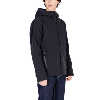 Peuterey Black Polyamide Jackets & Coat