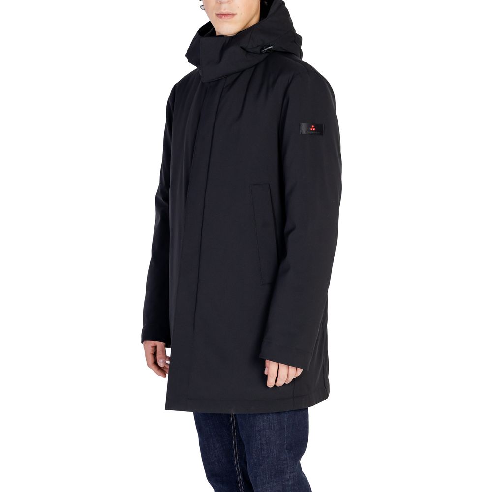 Peuterey Black Polyester Jackets & Coat