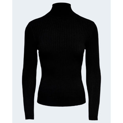 Only Black Viscose Turtleneck