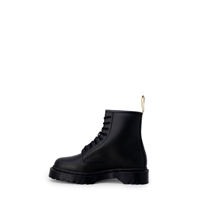 Dr. Martens Black Polyester Lace-Up Boots