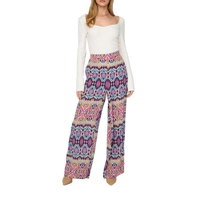 Only Multicolor Recycled Polyester Casual Pants