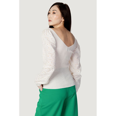 Only Beige Cotton Sweatshirt