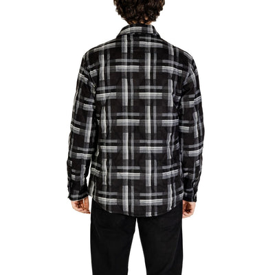 Gianni Lupo Black Polyester Jackets & Coat