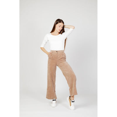 Street One Cream Cotton Long Sleeve T-Shirt