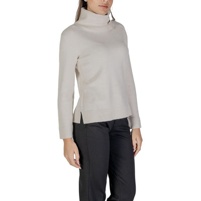 Street One Cream Viscose Turtleneck