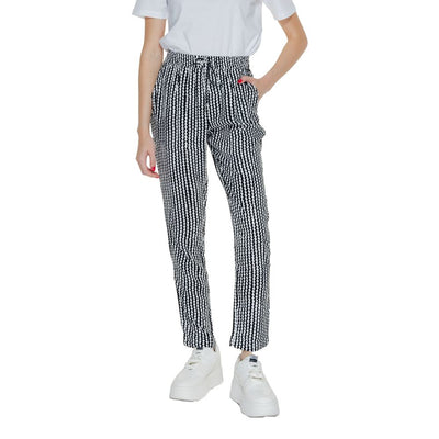 Only Black Viscose Casual Pants