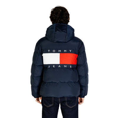 Tommy Hilfiger Jeans Blue Recycled Polyester Jackets & Coat