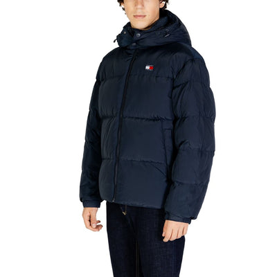 Tommy Hilfiger Jeans Blue Recycled Polyester Jackets & Coat