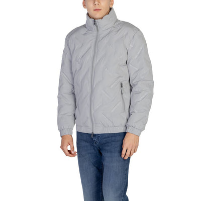 Antony Morato Gray Polyester Jackets & Coat