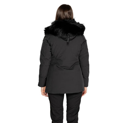 Blauer Black Polyester Parka