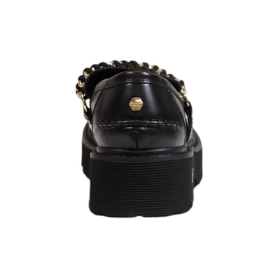 Cult Black Leather Platform Pumps