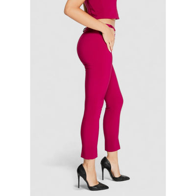 Rinascimento Bordeaux Polyester Casual Pants