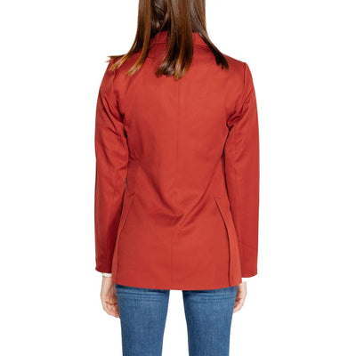 Vero Moda Red Polyester Blazer