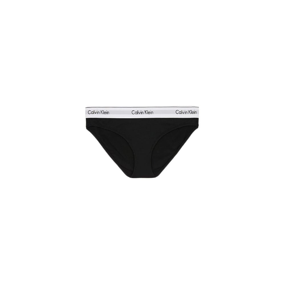 Calvin Klein Underwear Black Cotton Pantie