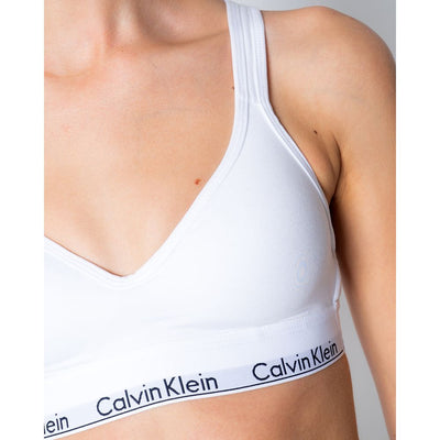 Calvin Klein Underwear White Polyester Bra