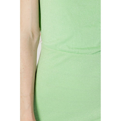 Only Turquoise Metal Short Dress